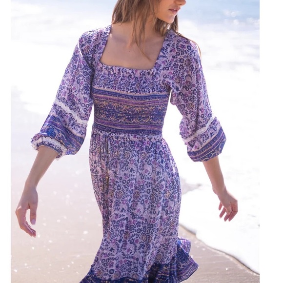 Bell Millie Paisley Midi Dress - Picture 2 of 10